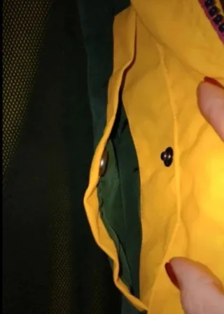 Giacca Tommy Hilfiger Gialla Taglia L