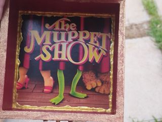 Caja madera decorada The Muppet Show
