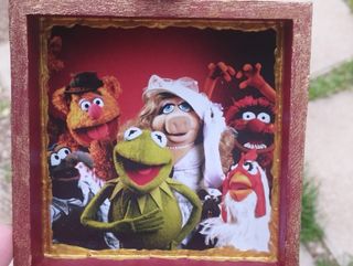 Caja madera decorada The Muppet Show