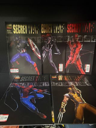 Secret War Marvel pack completo