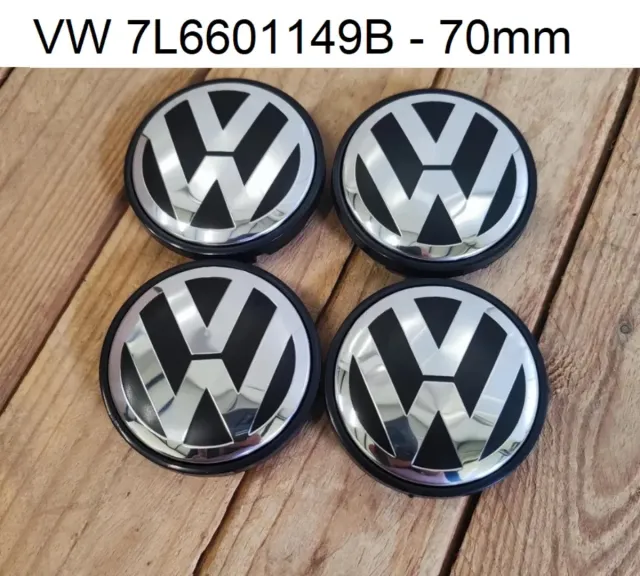 Tapabujes VW 70mm (4 unidades)