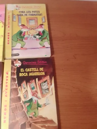 Libros Geronimo Stilton en catalán