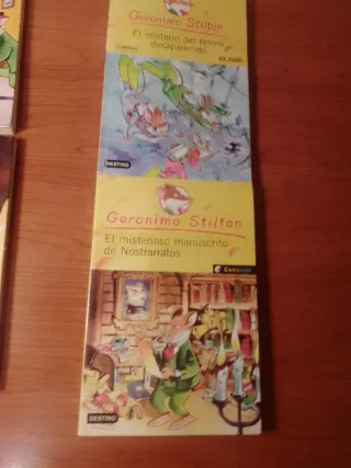 Libros Geronimo Stilton en catalán