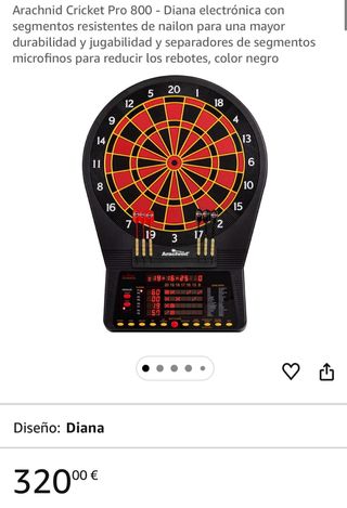 Diana Electrónica Arachnid Cricket Pro 800