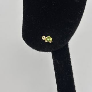Pendientes de oro 18kt con tortugas esmaltadas