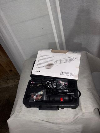 Mini Amoladora 130W con Accesorios