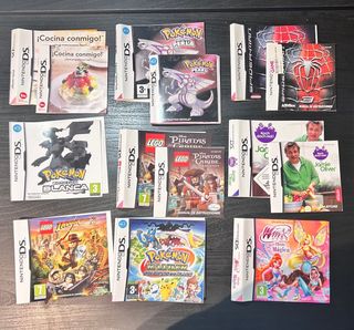 Carátulas y manuales Nintendo DS