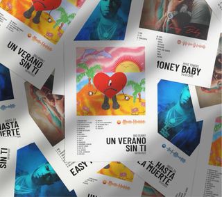 Cuadros personalizados de álbumes musicales