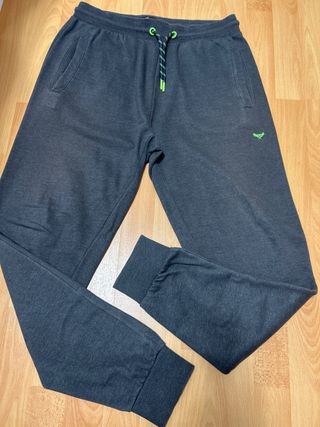 Pantalón chándal Threadbare gris M