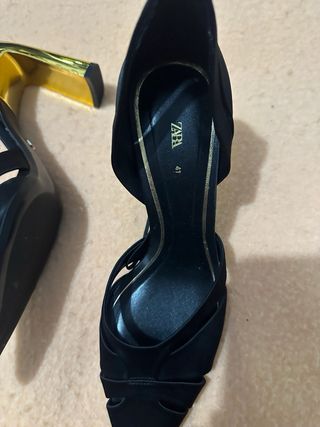 Zapatos de tacón Zara edición limitada