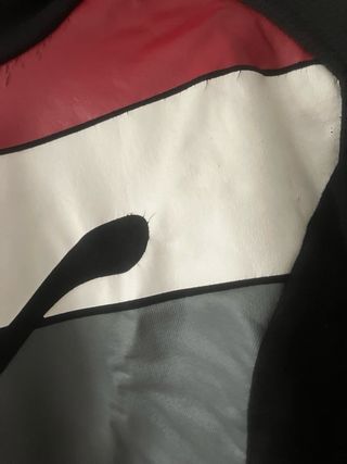 Sudadera Puma Negra y Roja