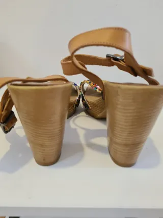 Sandalias Porronet Verano Marrón Multicolor