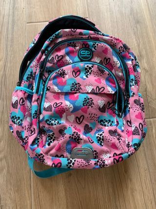 Mochila escolar CoolPack portátil 3 cremalleras