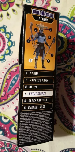 Marvel Legends Hatut Zaraze Black Panther Figura