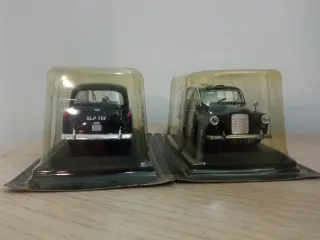Lotto 2 Modellini Taxi Inglese Austin FX4 1:43