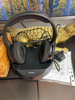 Cascos Inalámbricos Thomson Negros