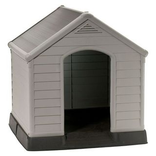 Caseta para perro de plástico