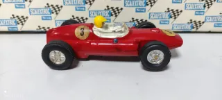 Scalextric Cooper Doble Guía Rojo oscuro