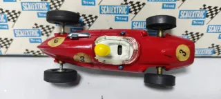 Scalextric Cooper Doble Guía Rojo oscuro