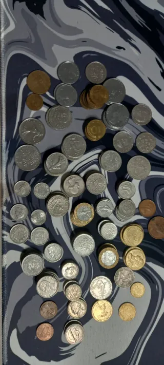 Lote Monedas Mundo Variadas