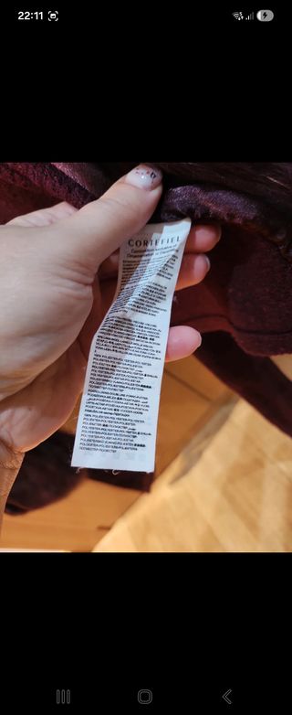 Chaleco pelo Cortefiel Talla M