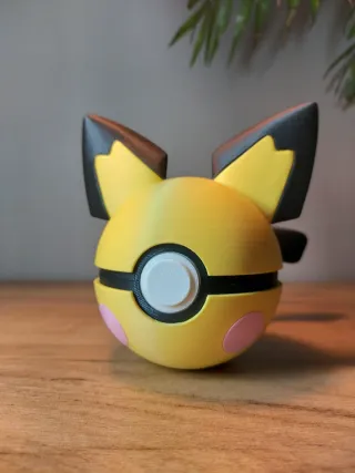 Pichu inspired Poké Ball