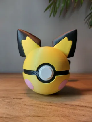 Pichu inspired Poké Ball