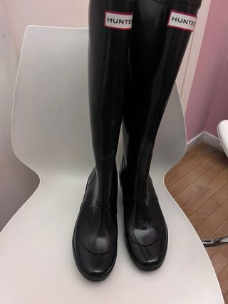 Botas de agua Hunter con cuña T.39
