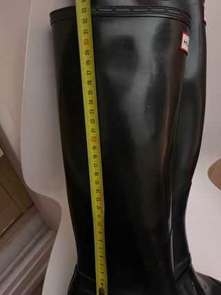 Botas de agua Hunter con cuña T.39