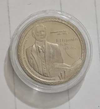 Moneda Colombia 5.000 Pesos Antonio Nariño