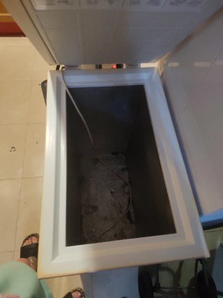 Congelador blanco