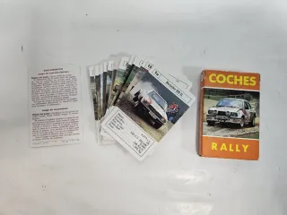 Baraja Coches Rally  1984 Heraclio Fournier