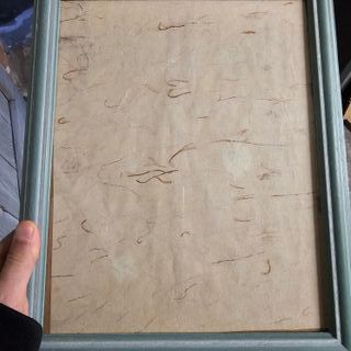 Antica cornice in legno