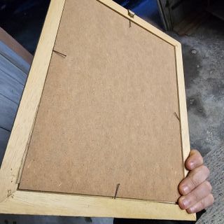 Antica cornice in legno