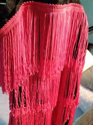 Disfraz Cabaret con Flecos