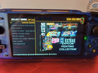 Consola Retro Portátil 128GB WiFi Azul