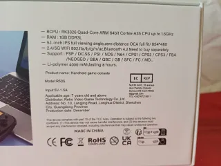 Consola Retro Portátil 128GB WiFi Azul