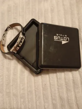 Pulsera Lotus Style Marrón y Plateada