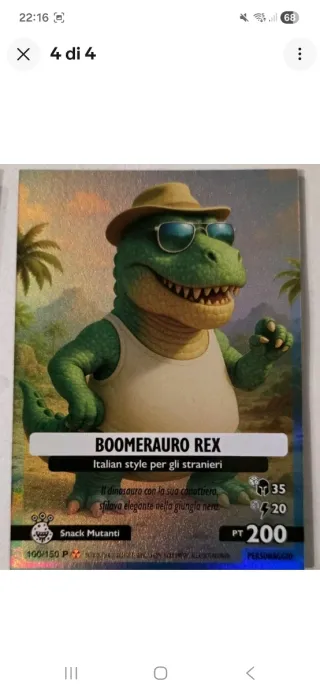 Carte Promo Brainrot 3 Serie Alpha