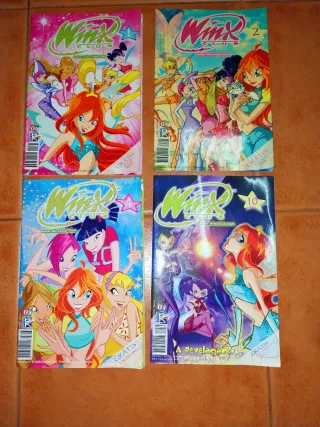 Lote - 4 Revistas Winx