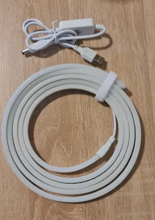 Tira LED 2m Blanco Cálido con Interruptor