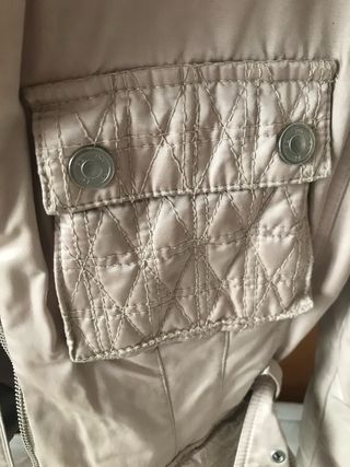 Chaqueta Purificación García Beige