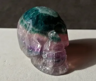Calavera Fluorita Energética