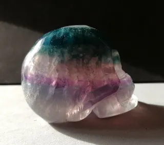 Calavera Fluorita Energética