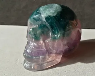 Calavera Fluorita Energética