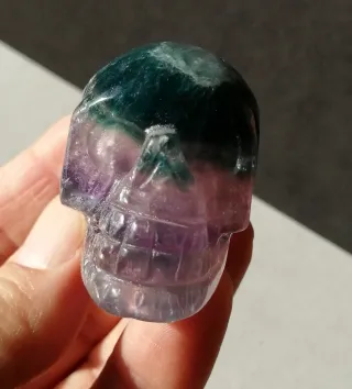 Calavera Fluorita Energética