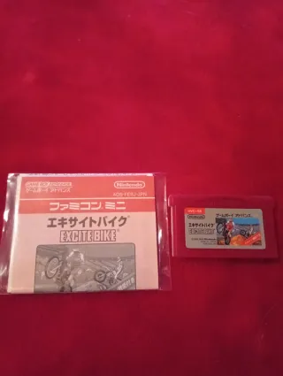 Excite Bike Famicom Mini Nintendo GBA