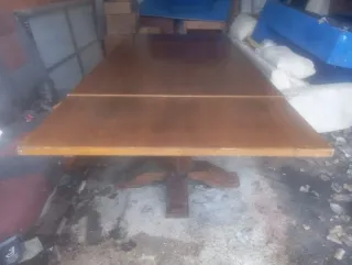 Mesa extensible de madera