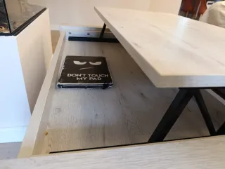 Mueble TV giratorio con almacenaje