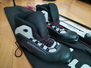 Esquís Fischer Atomic 193cm + Botas + Bastones